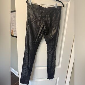 Wilfred Free Black Faux Leather Pants